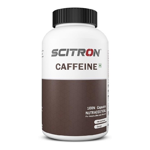 1 - Scitron Caffeine, 100 capsules Unflavoured