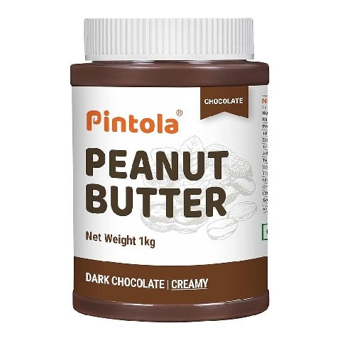 1 - Pintola Dark Chocolate Peanut Butter, 1 kg Creamy