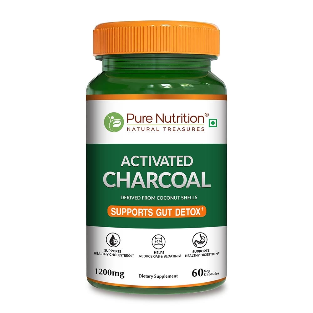 Pure Nutrition Activated Charcoal, 60 veggie capsule(s)-image-21