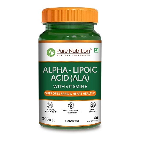 1 - Pure Nutrition Alpha-Lipoic Acid (ALA), 60 veggie capsule(s)