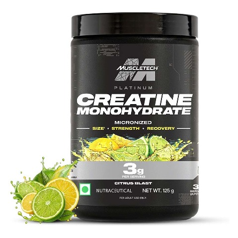 1 - MuscleTech Platinum Creatine Monohydrate, Citrus Blast 0.27 lb