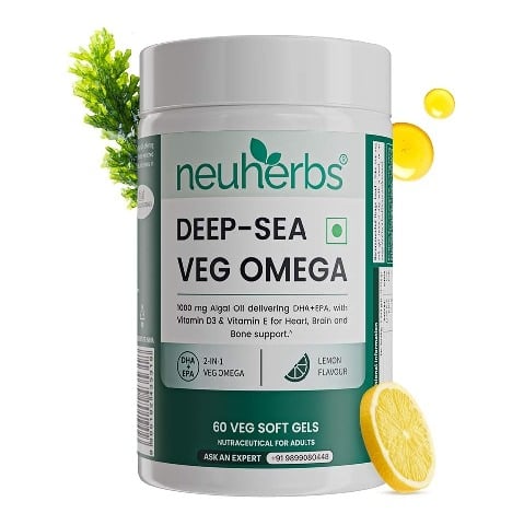 1 - Neuherbs Deep-Sea Veg Omega,  60 softgels 