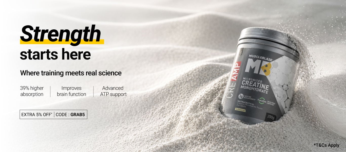 Creatine CreAMP Range - Extra 5% Off, Code: GRAB5