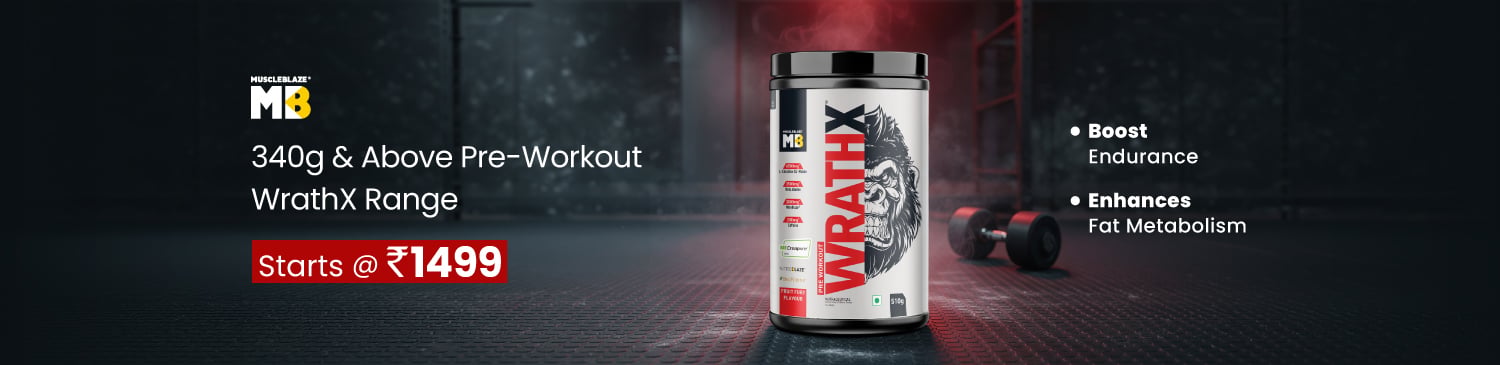 MB WrathX 340g & above Range | Starts @ Rs. 1499