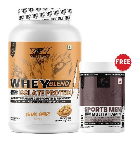 White Wolf Whey Blend,  2.2 lb  Kesar Rabri 