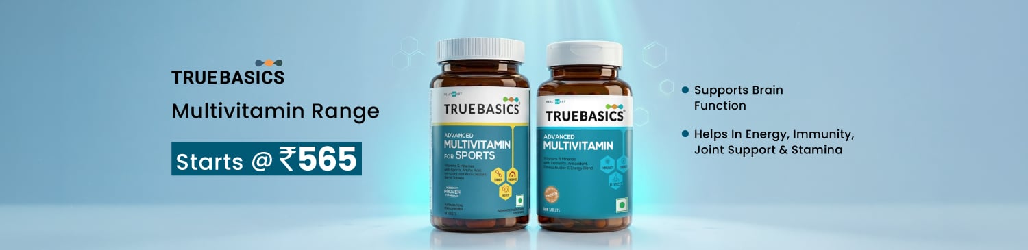 Truebasics Multivitamin Range | Starts @ Rs. 565