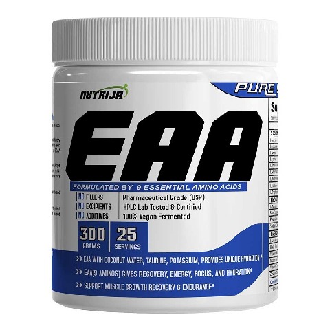 1 - NutriJa EAA,  Pineapple  0.66 lb  25 Servings 