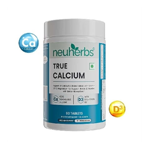 1 - Neuherbs True Calcium,  60 tablet(s)  Unflavoured 