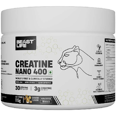 1 - BeastLife Creatine Nano 400,  Shikanji  0.25 lb 