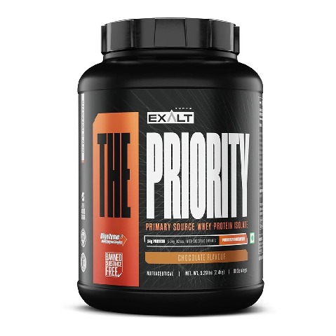 1 - Exalt Supps The Priority Whey Protein Isolate, 5.29 lb Chocolate