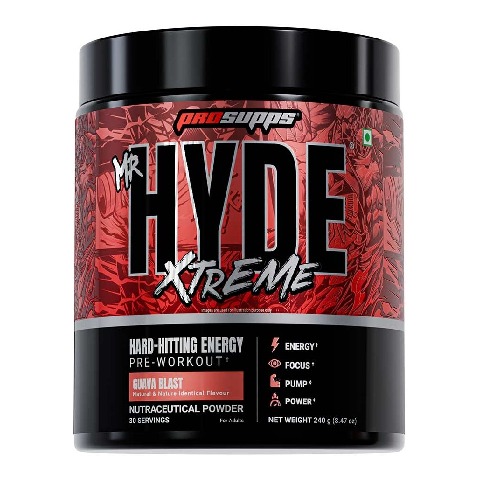 1 - ProSupps Hyde Xtreme Pre Workout, 0.53 lb Guava Blast