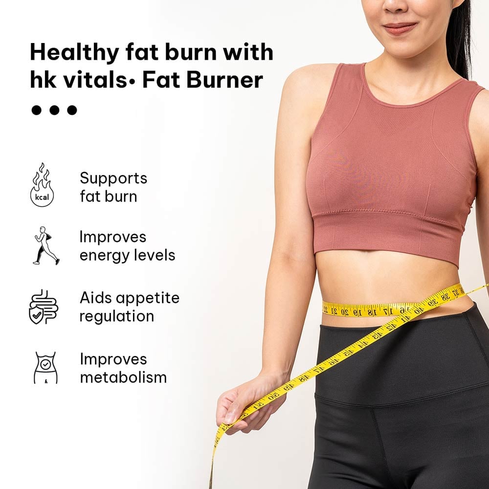 6 - HK Vitals Fat Burner with Caffeine L- Carnitine & Garcinia,  30 tablet(s)  Unflavoured