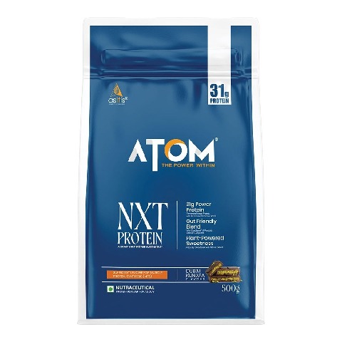 1 - AS-IT-IS Nutrition ATOM NXT Protein - Yeast Protein with DigeZyme,  1.1 lb  Dubai Kunafa 