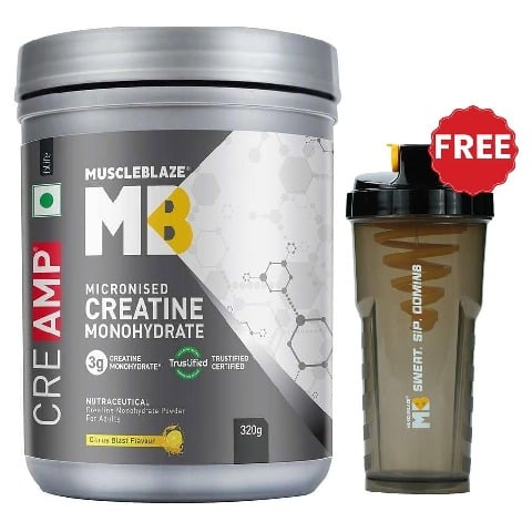 MuscleBlaze Creatine Monohydrate OP, Citrus Blast 0.71 lb