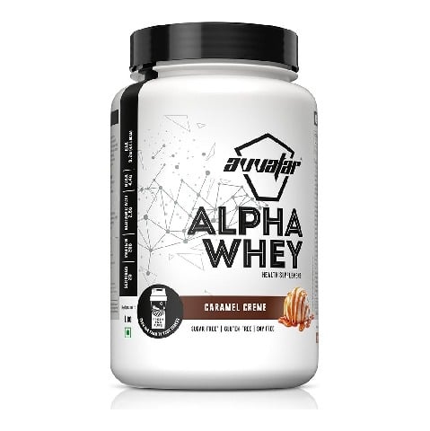 1 - Avvatar Alpha Whey, 2.2 lb Caramel Creme