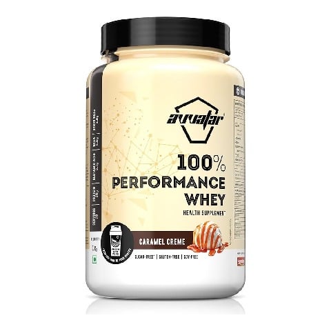 1 - Avvatar 100% Performance Whey, 2.2 lb Caramel Creme
