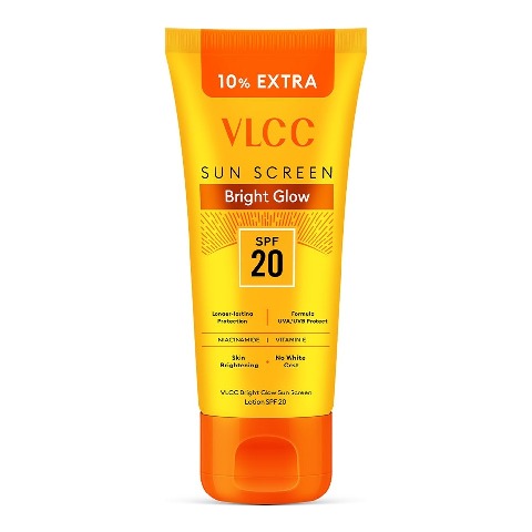 1 - VLCC Fair+Glow Sun Screen Lotion, 100 ml Ashwagandha & Wheatgram Extract