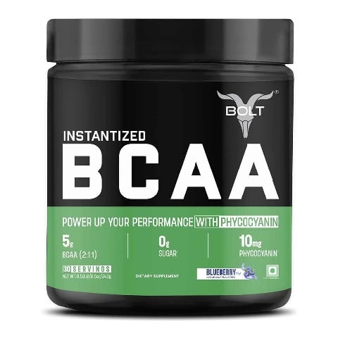 1 - Bolt BCAA, 0.52 lb 30 Servings Blueberry Blast
