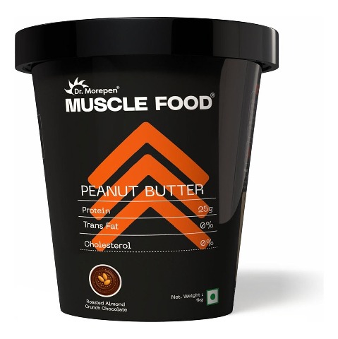 1 - Dr. Morepen Peanut Butter, 1 kg Roasted Almond Crunch Chocolate