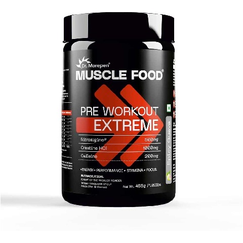 1 - Dr. Morepen Pre-workout Extreme, 1.02 lb Spicy Guava
