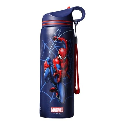 2 - Gritzo Spiderman Sipper, Blue 700 ml