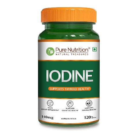 1 - Pure Nutrition Iodine,  120 veggie capsule(s) 