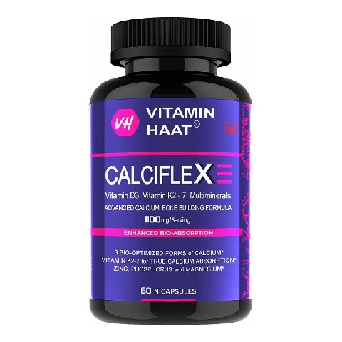 1 - Vitaminhaat Calciflex 1100mg,  60 capsules  Unflavoured 