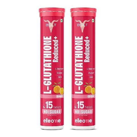 1 - Bolt L-Glutathione, Orange (Pack of 2) 15 tablet(s)