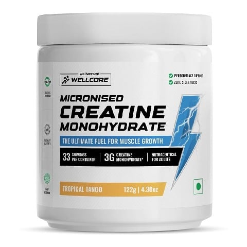 1 - Wellcore Micronised Monohydrate Creatine, Tropical Tango 0.27 lb