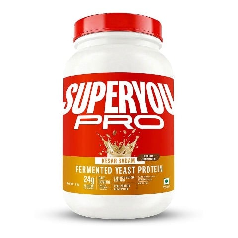 1 - Superyou Pro Fermented Yeast Protein, 2.2 lb Kesar Badam