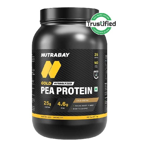 1 - Nutrabay Gold Pea Protein,  2.2 lb  Cold Coffee 