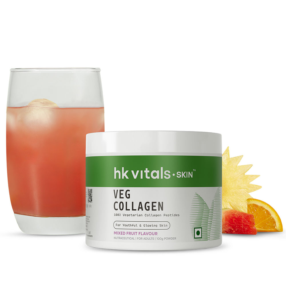 20 - HK Vitals Skin Radiance Collagen, Veg Collagen 100 g Mixed Fruit
