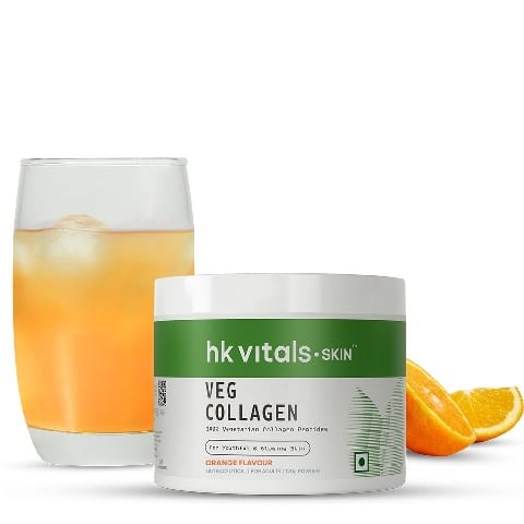 20 - HealthKart HK Vitals Skin Radiance Collagen, 120 g Orange - Veg