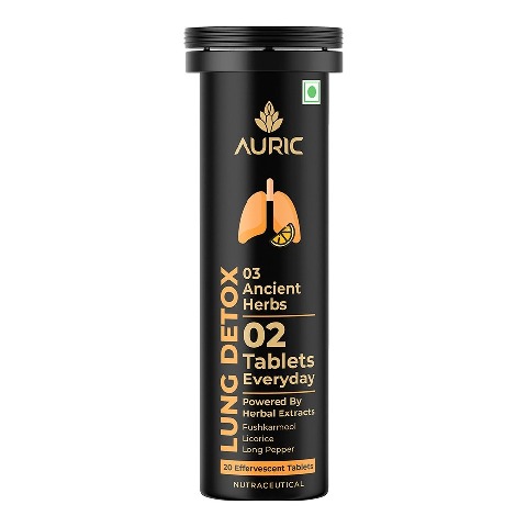 1 - Auric Lung Detox Yummy Orange,  20 tablet(s) 
