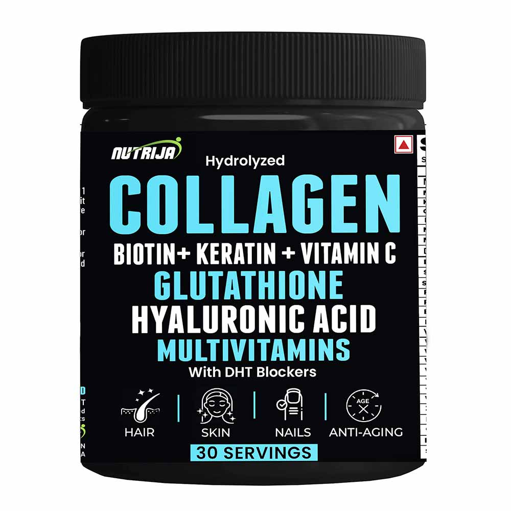 NutriJa Hydrolyzed Marine Collagen with Biotin, 240 g Pineapple-picture-34