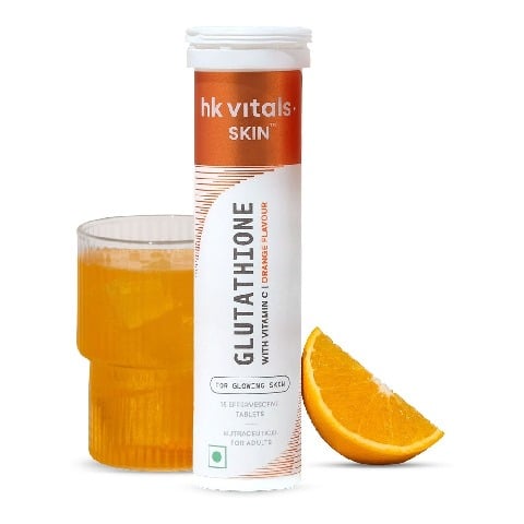 40 - HealthKart HK Vitals Glutathione Effervescent, Orange 15 tablet(s)