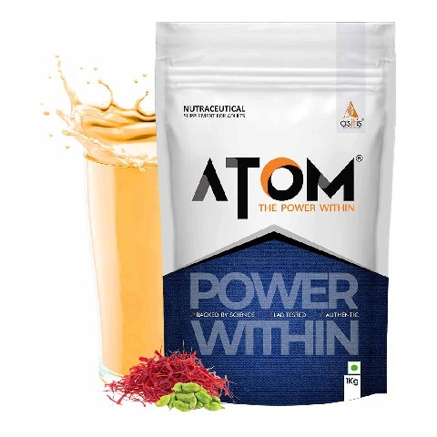 AS-IT-IS Nutrition ATOM Weight Gainer,  2.2 lb  Kesar Elaichi 