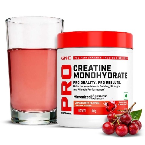 1 - GNC Pro Performance Pure Micronized Creatine Monohydrate, Cranberry 0.22 lb