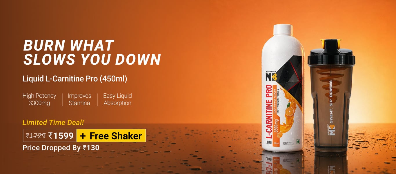 450ml Liquid Carnitine Pro - Grab @ 1599 | Price Dropped By Rs. 130 + Free Shaker