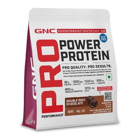 10-(6 - GNC Pro Performance Power Protein, 1 lb Double Rich Chocolate