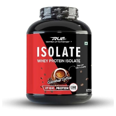1 - Ripped Up Nutrition Whey Protein Isolate, 4 lb Colombian Coffee