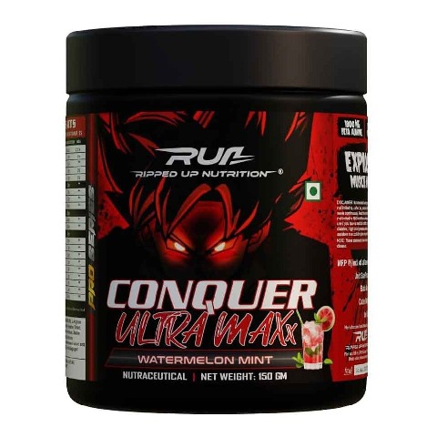 1 - Ripped Up Nutrition Conquer Ultra Maxx,  0.33 lb  Watermelon Mint 