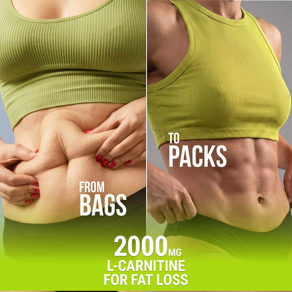 3 - MuscleBlaze L-Carnitine - 2000mg Effervescent,  20 tablet(s)  Key Lime