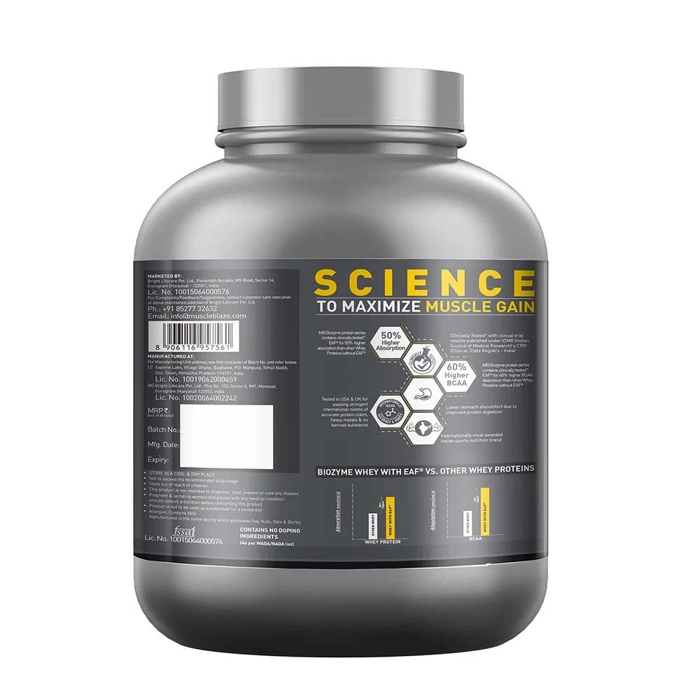 2 - MuscleBlaze Biozyme Iso-Zero Powder (Old MRP),  4.4 lb  Low Carb Tropical Mango  Iso-Zero