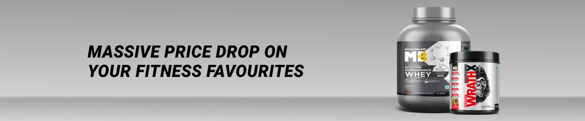 Price Drop Fest: Massive Price Drop on Your Fitness Favourites