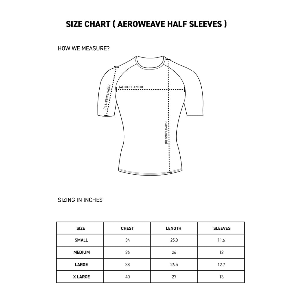 MuscleBlaze Z Verse Aeroweave Seamless Compression,  Small  Frost Grey
