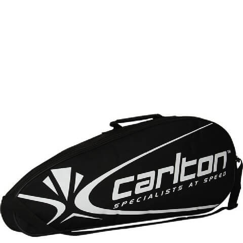 Carlton CP1019 Single Compartment Badminton Kit Bag,  Black 