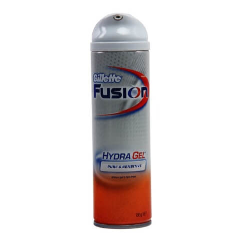Gillette Fusion Hydrating Gel,  195 g  Pure & Sensitive 