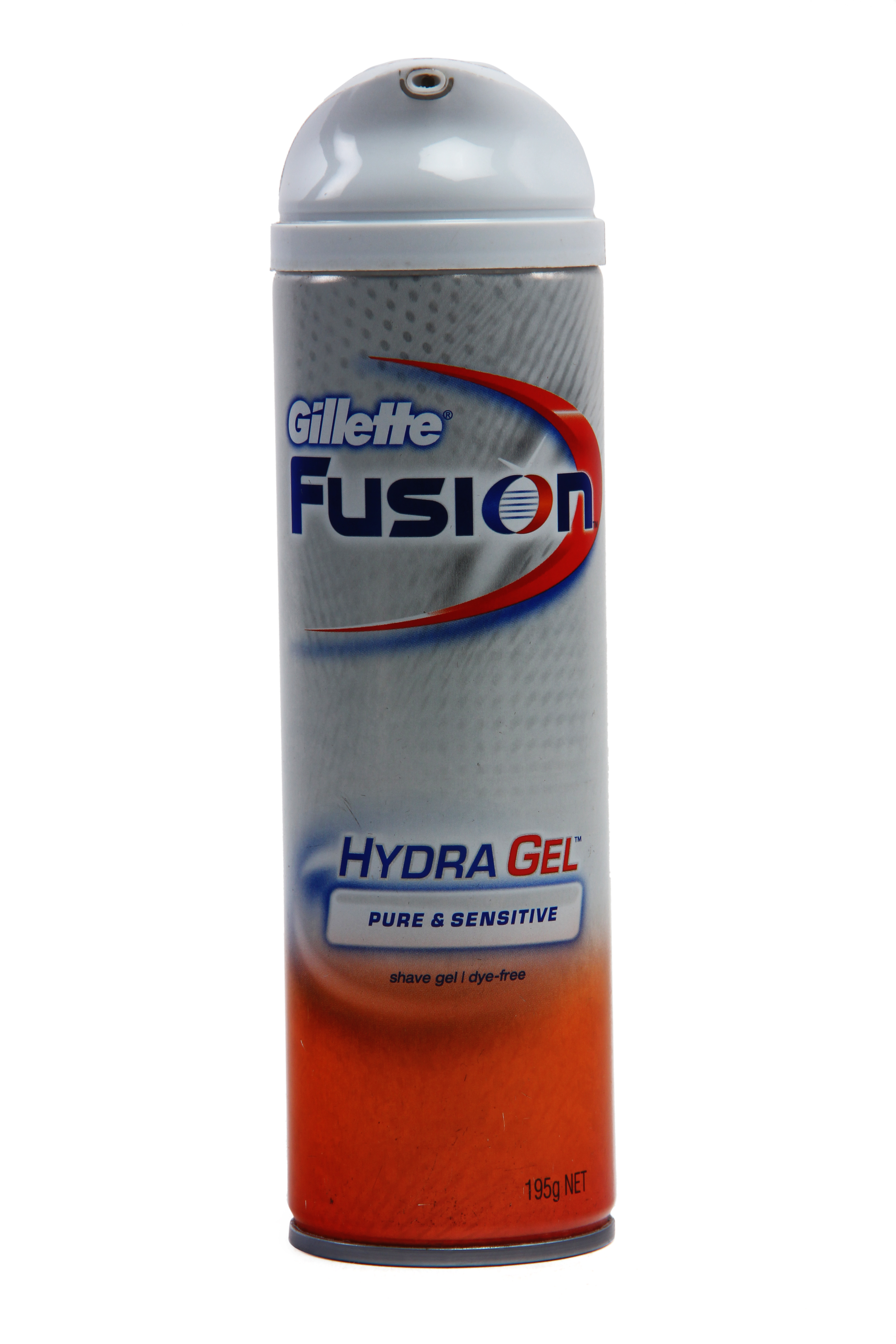 Gillette Fusion Hydrating Gel,  195 g  Pure & Sensitive 