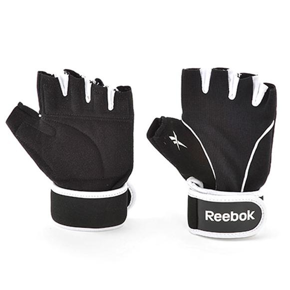 Reebok Vibrant Training Gloves (pair),  Black/White  Extra Large 